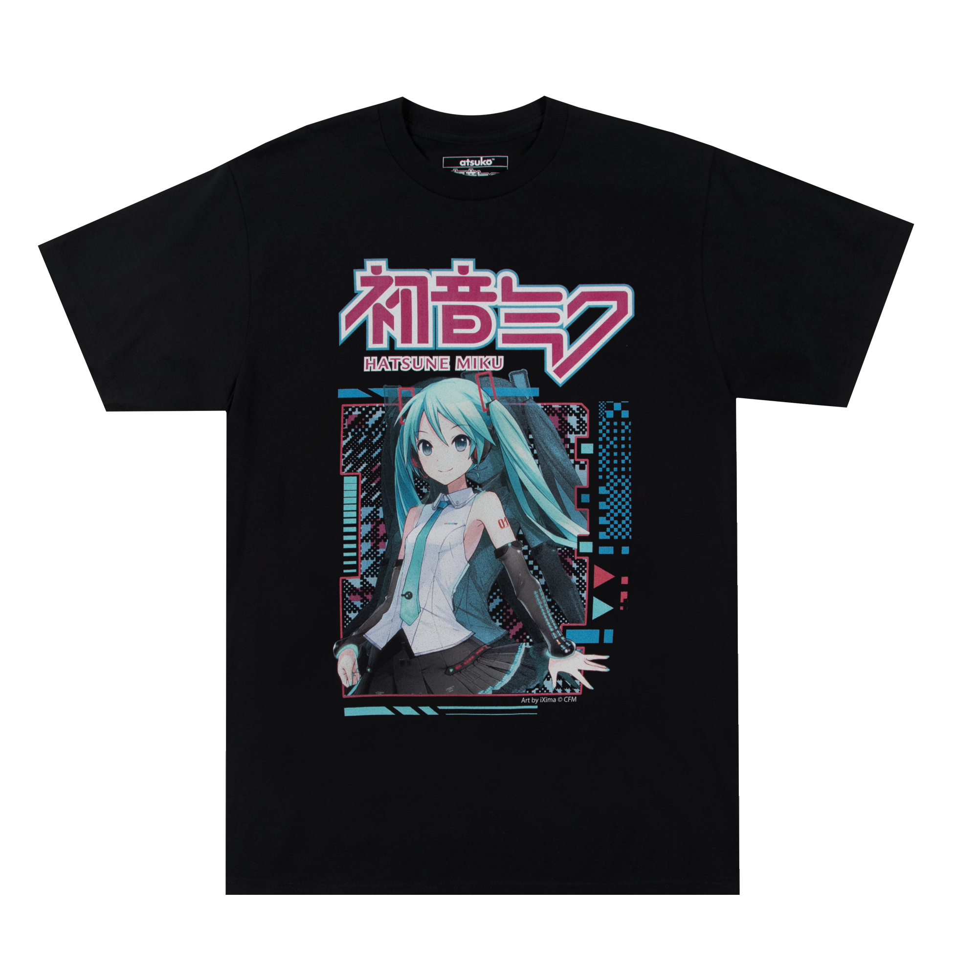 Digital Idol Hatsune Miku Black Tee