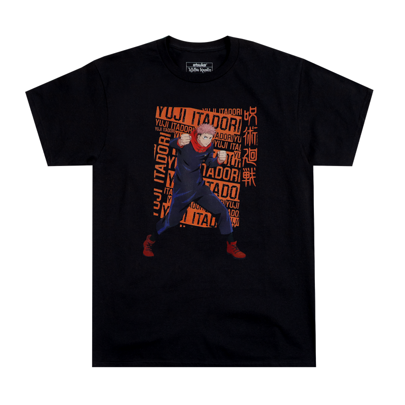 Yuji Itadori Black Tee