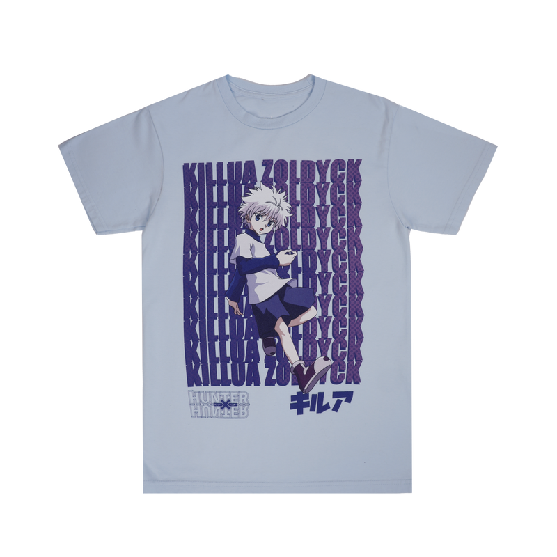 Hunter x Hunter Killua Zoldyck Light Blue Tee Hunter x Hunter