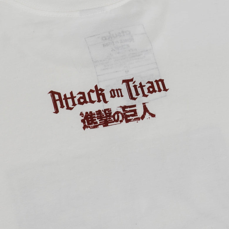 Attack On Titan Final Season Black and White Poster Black Tee, Official  Apparel & Accessories, Atsuko - Attack on Titan