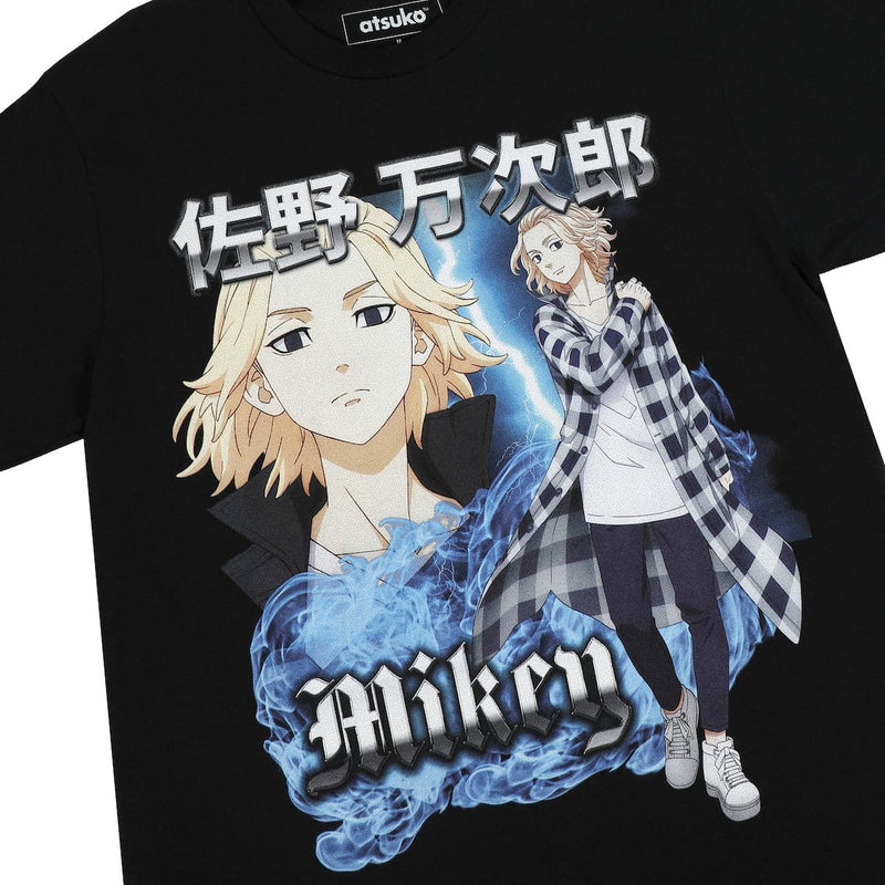 Mikey Casual Black Tee