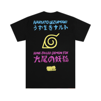 Nine-Tailed Demon Fox Large Print Tee