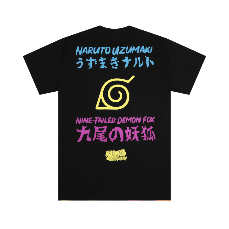Nine-Tailed Demon Fox Large Print Tee