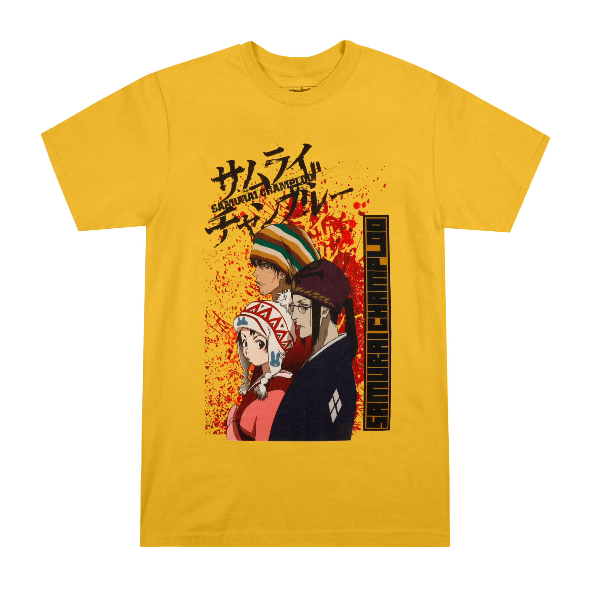 Samurai Crew Yellow Tee