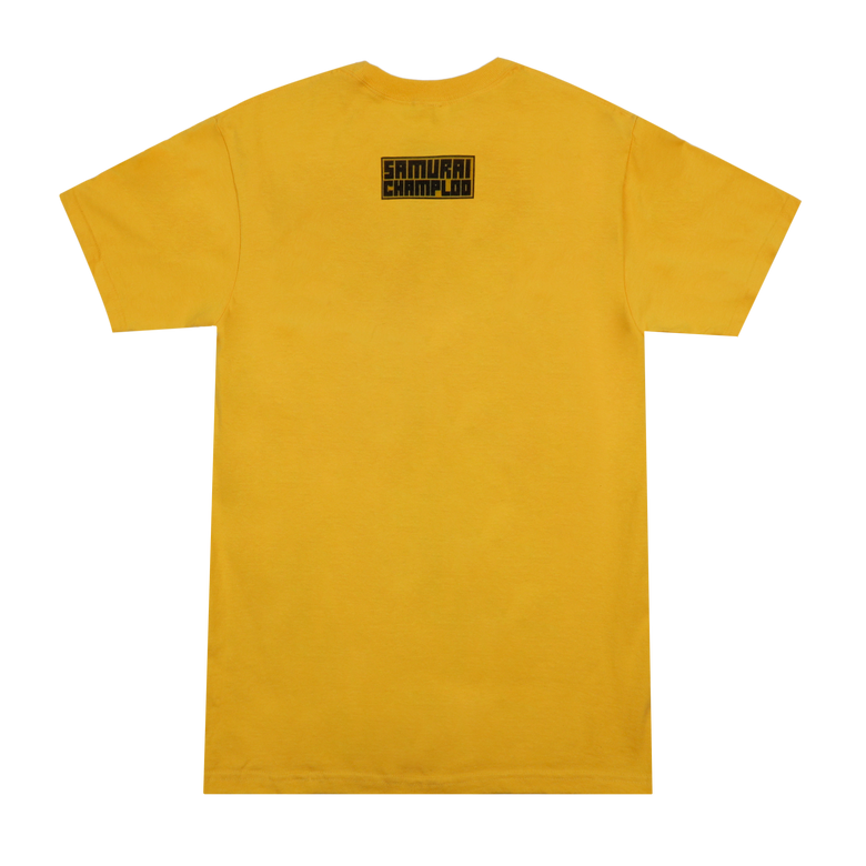Tee top shirt yellow