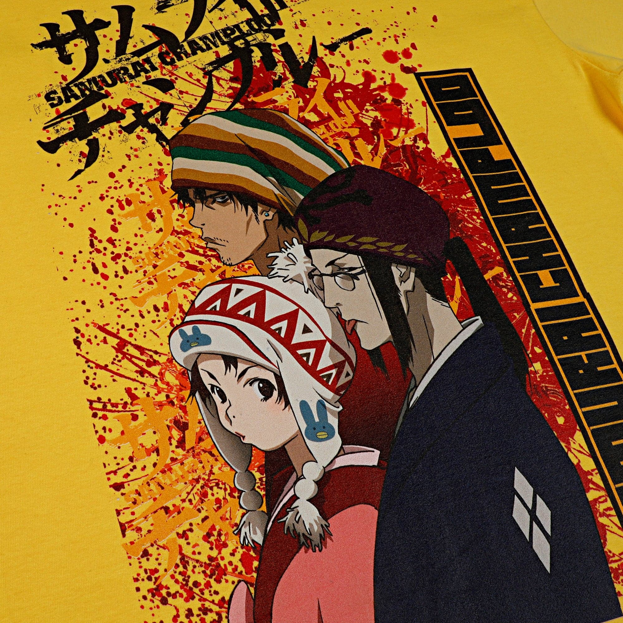 Samurai Crew Yellow Tee