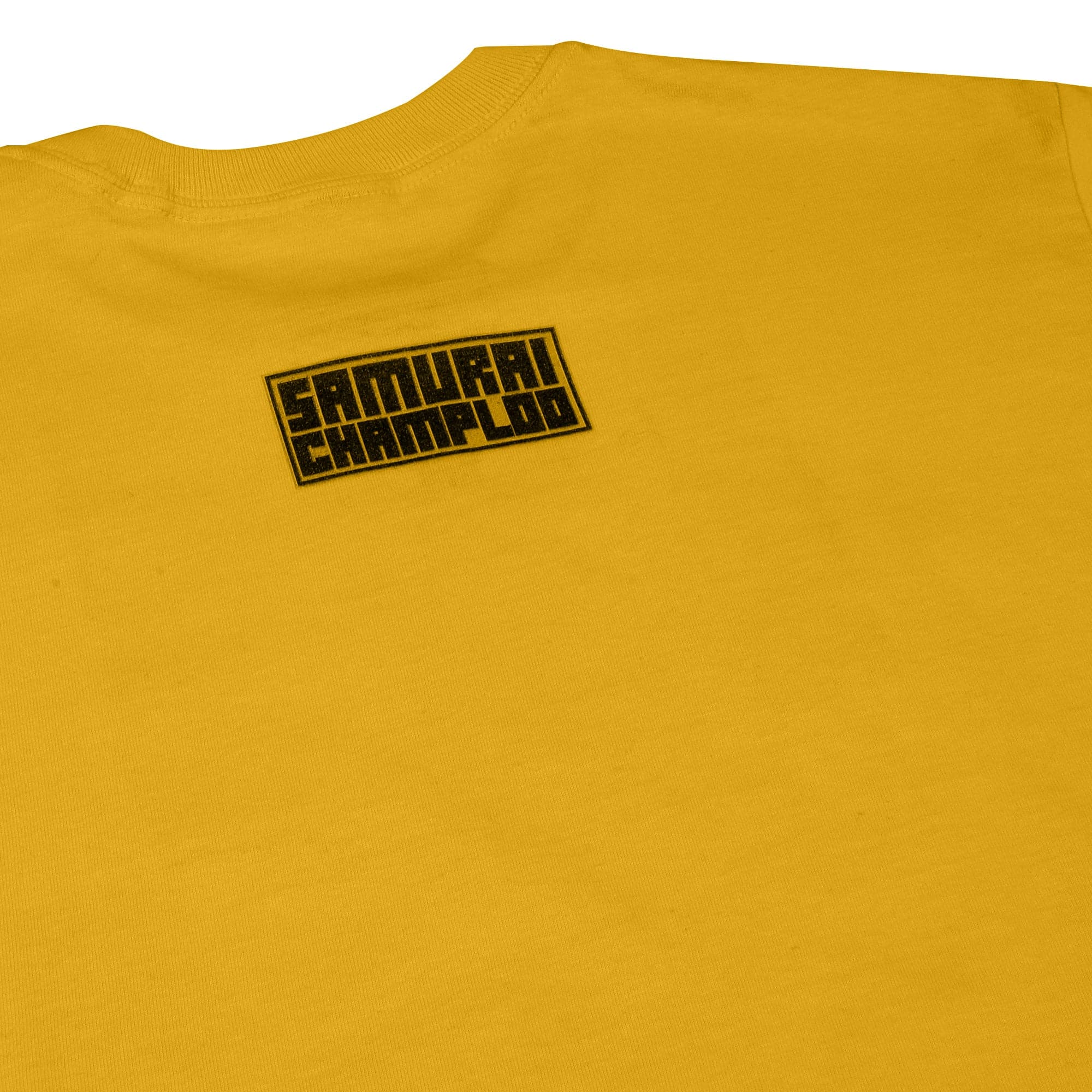 Samurai Crew Yellow Tee