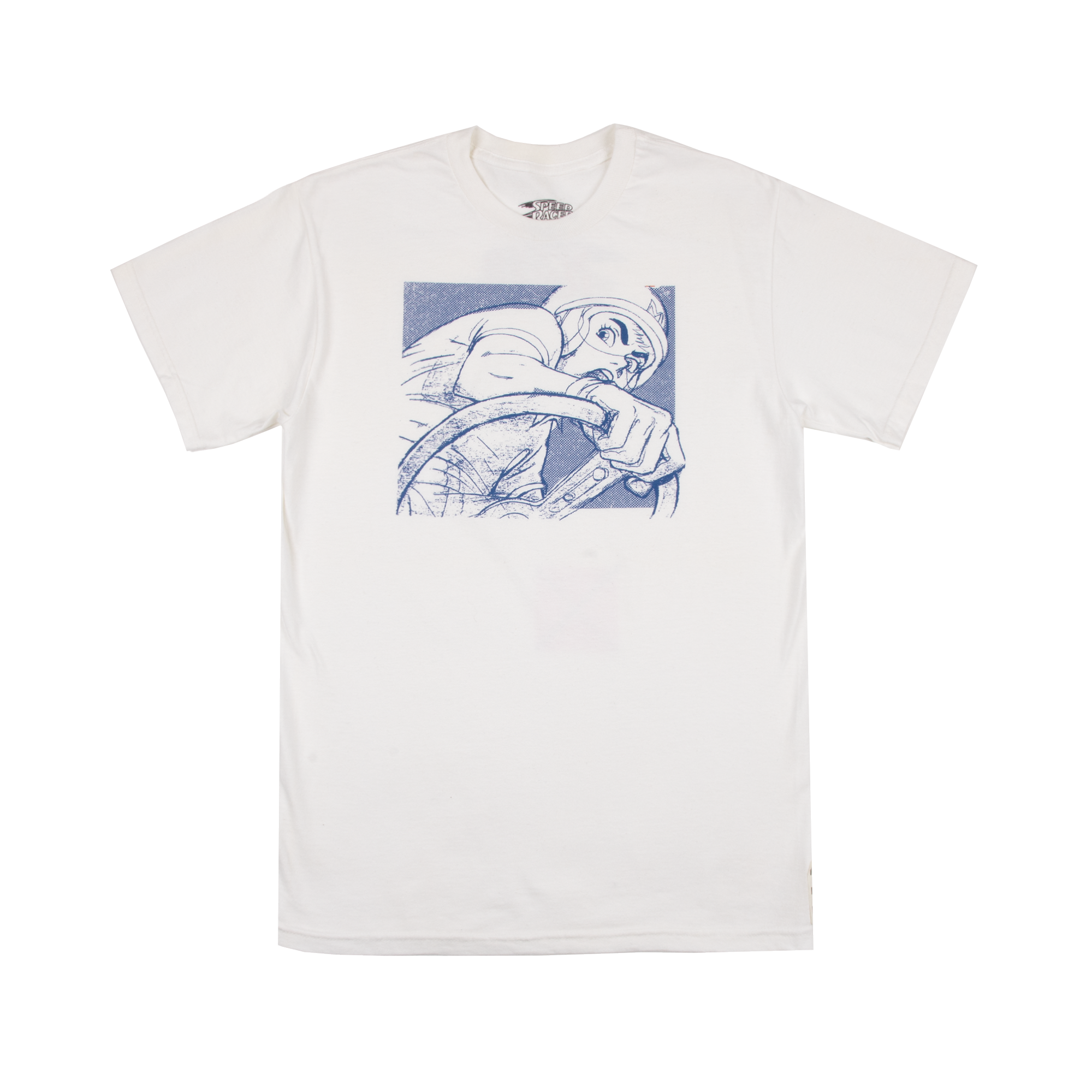 Vintage Speed White Tee