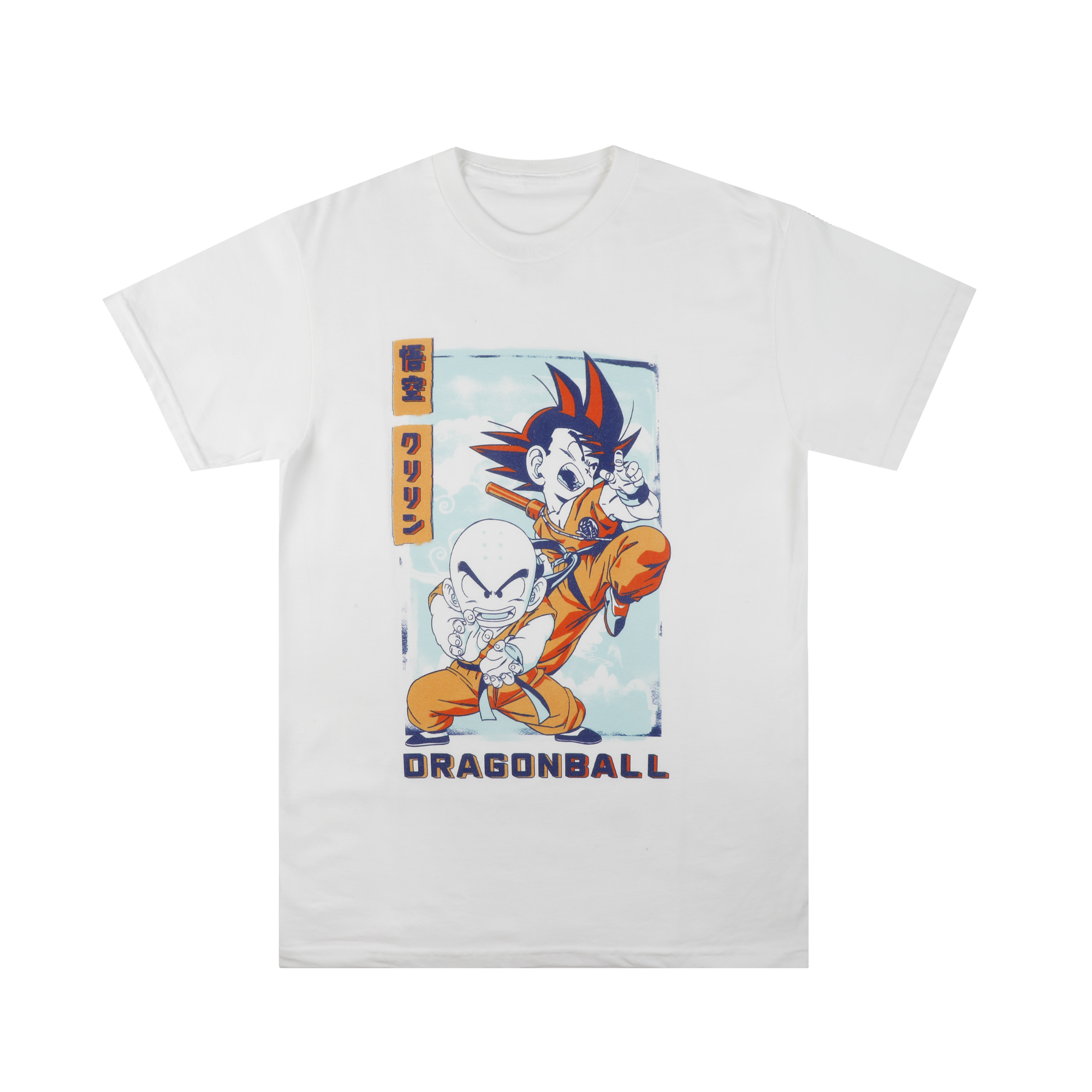 Goku & Krillin White Tee