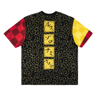One Piece Patchwork Red Tee