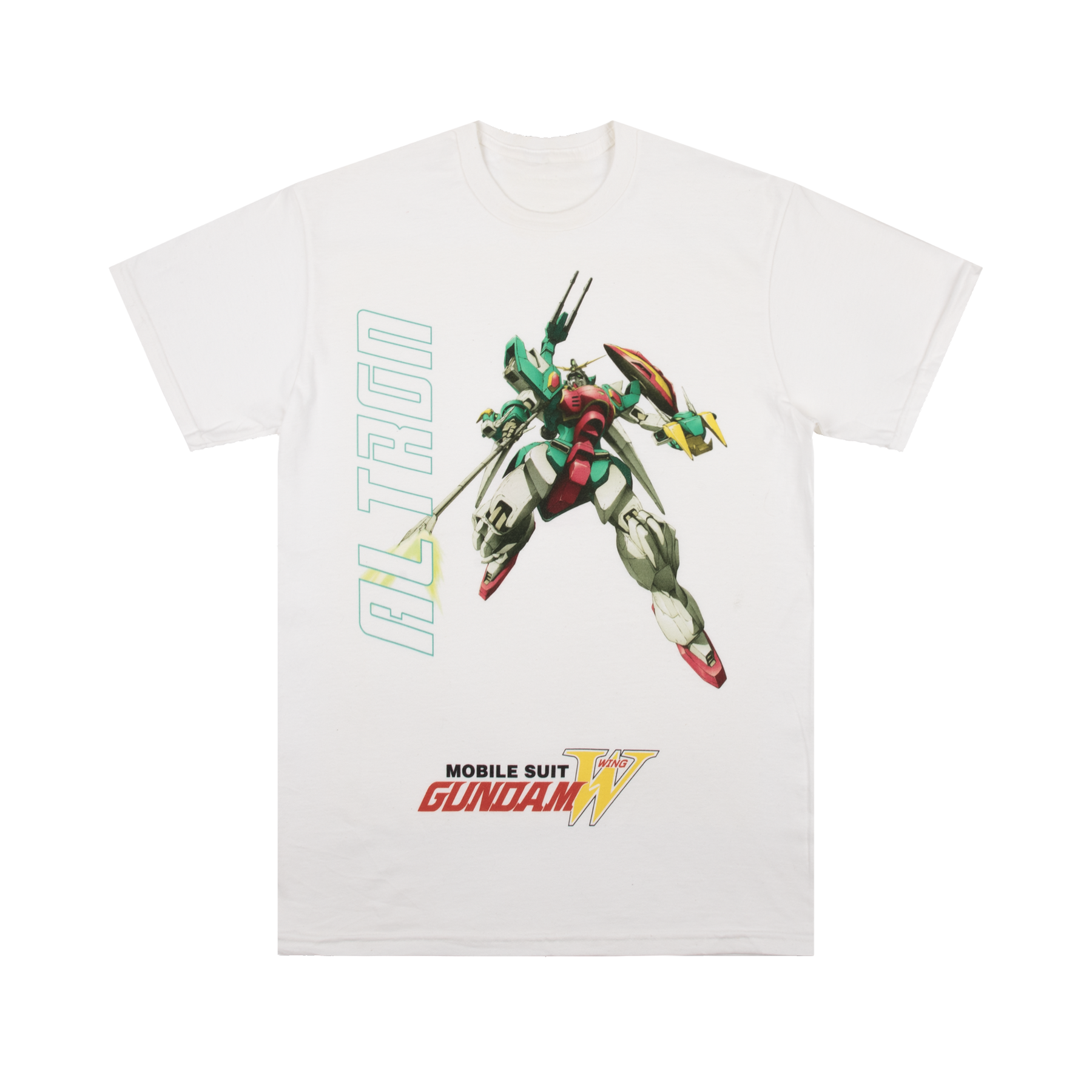 Gundam Altron White Tee | Official Apparel & Accessories | Atsuko ...