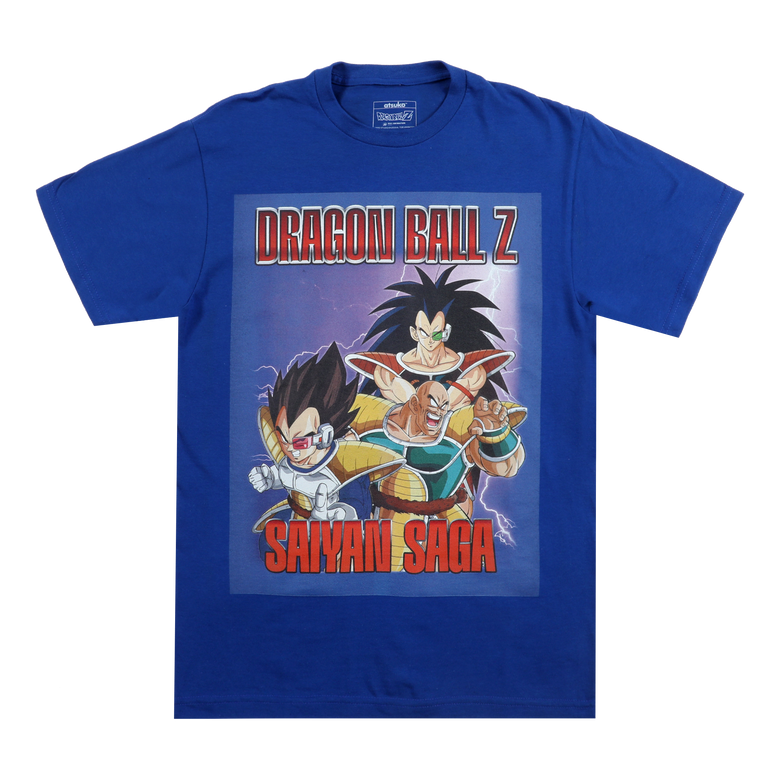 Dragon Ball Z Saiyan Saga Blue Tee