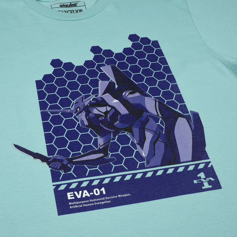 Eva Unit-01 Combat Mint Tee