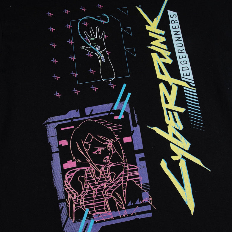 Cyberpunk Edgerunners - Lucy neon light | Kids T-Shirt