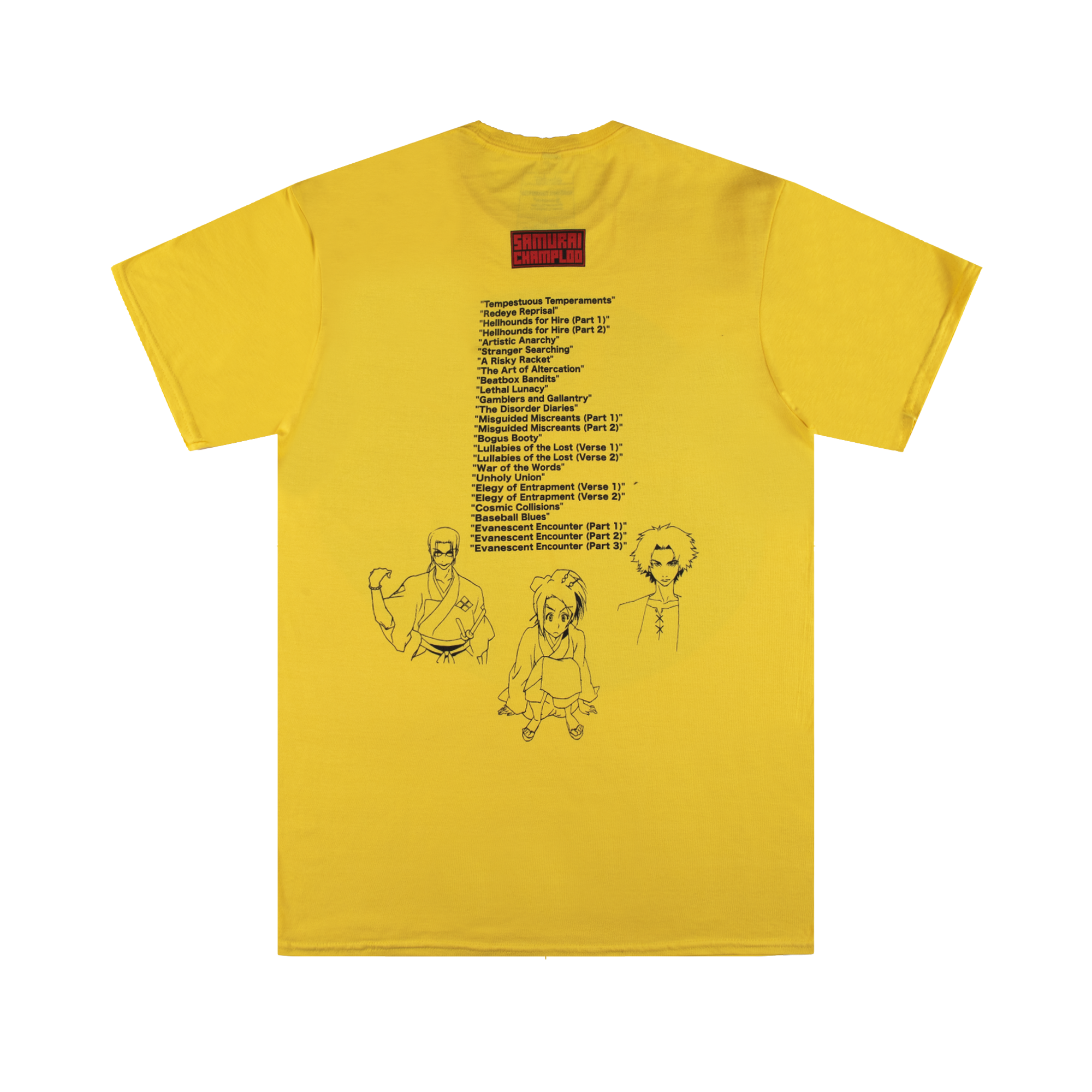 Soundtrack Of Outlaws Yellow Tee