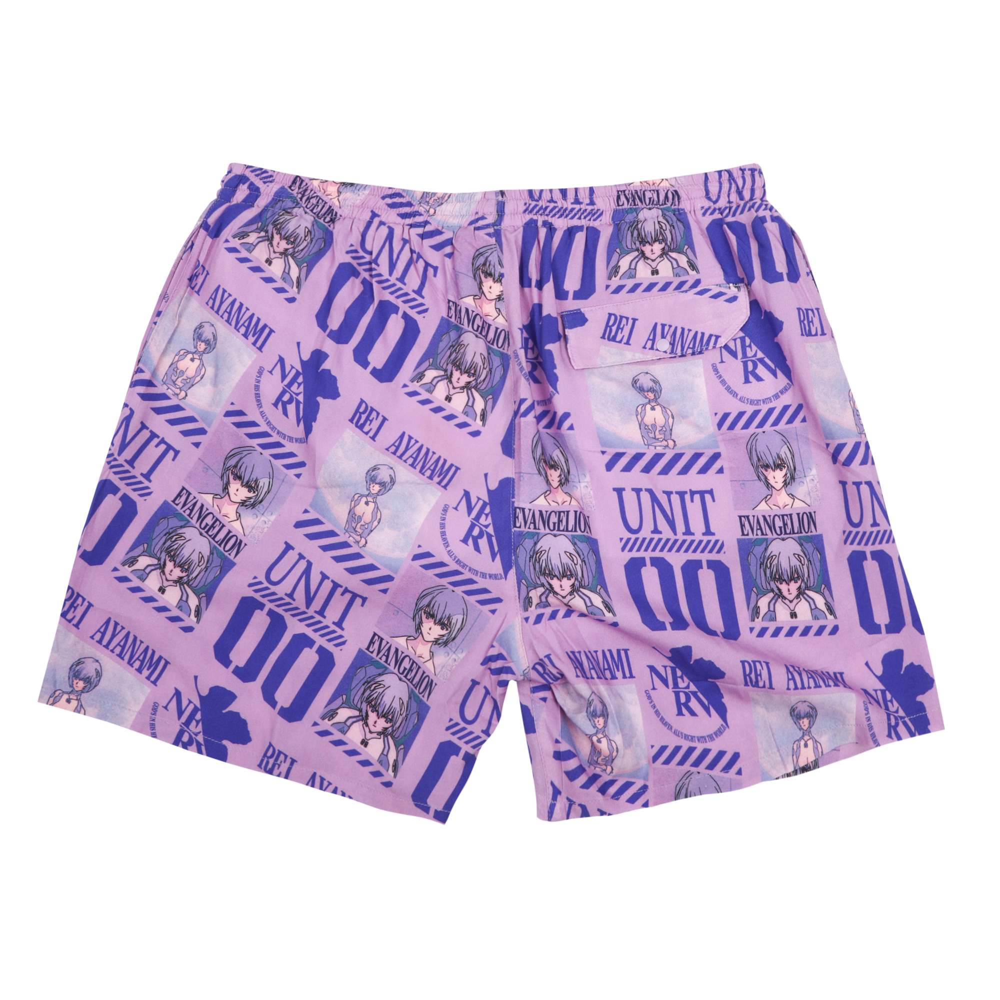 Eva Unit-00 Purple Shorts