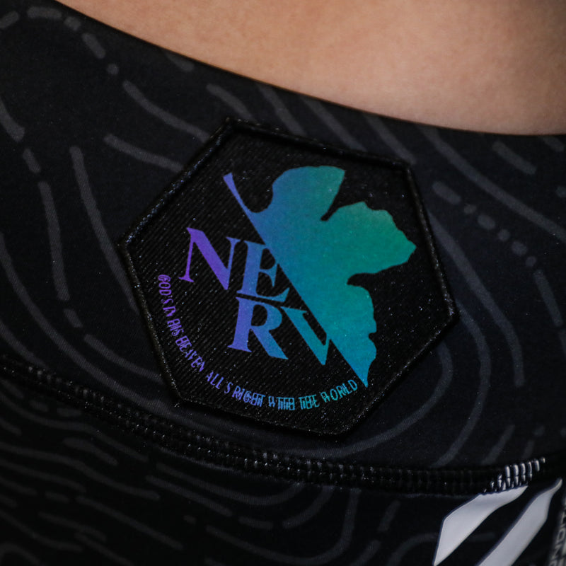 NERV Topography Print Women's Biker Shorts