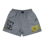 See You Space Cowboy Grey Belted Shorts