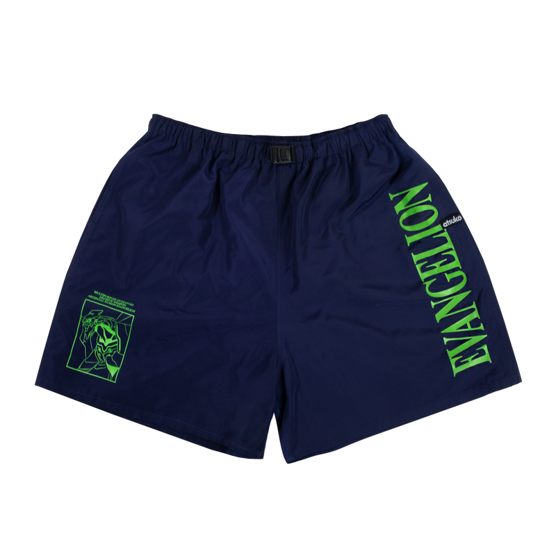 Eva Unit-01 Belted Shorts