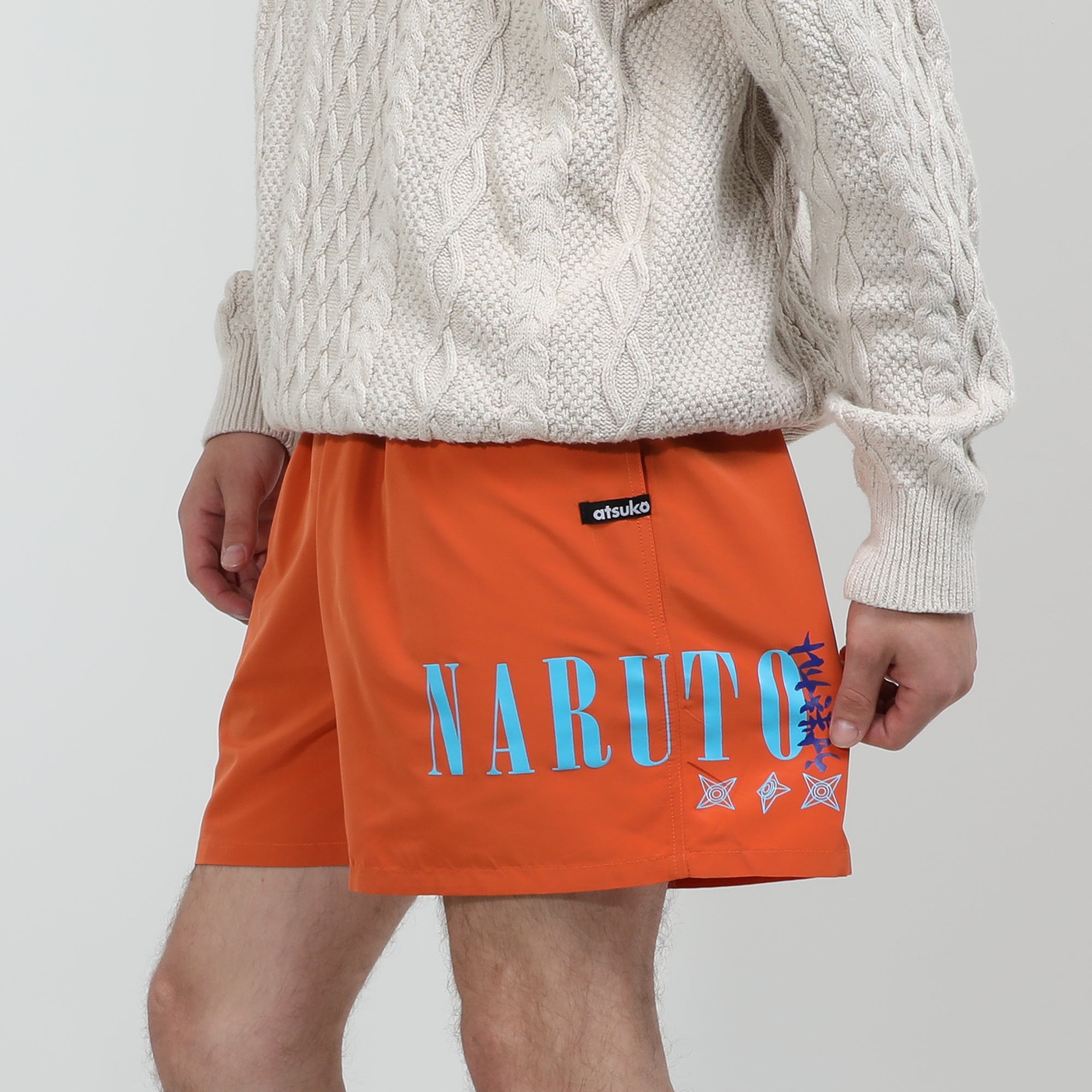 Naruto Orange Belted Shorts
