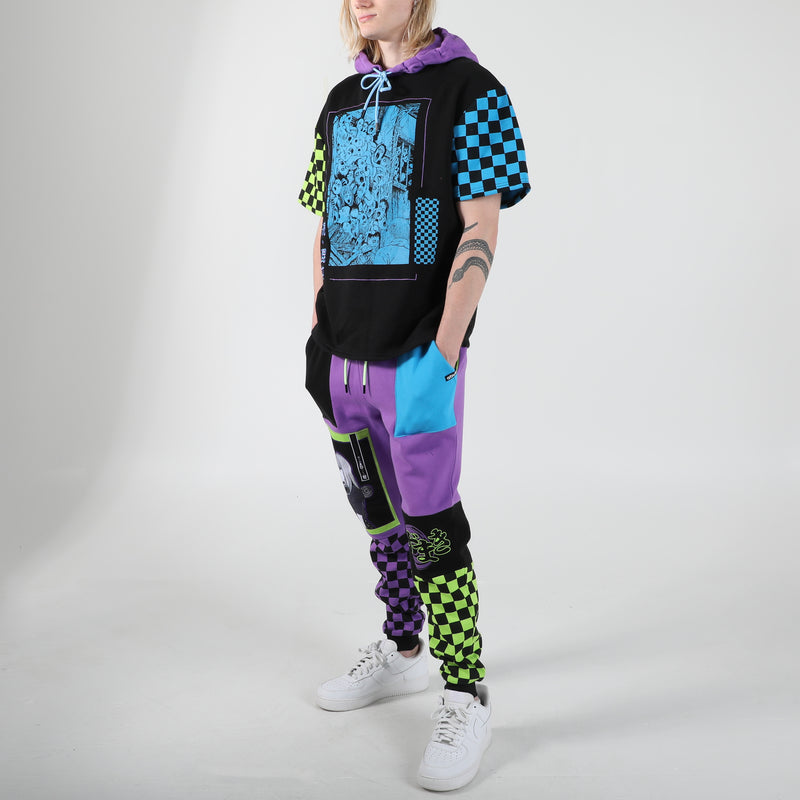 Uzumaki Patchwork Jogger