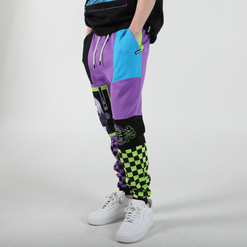 Uzumaki Patchwork Jogger