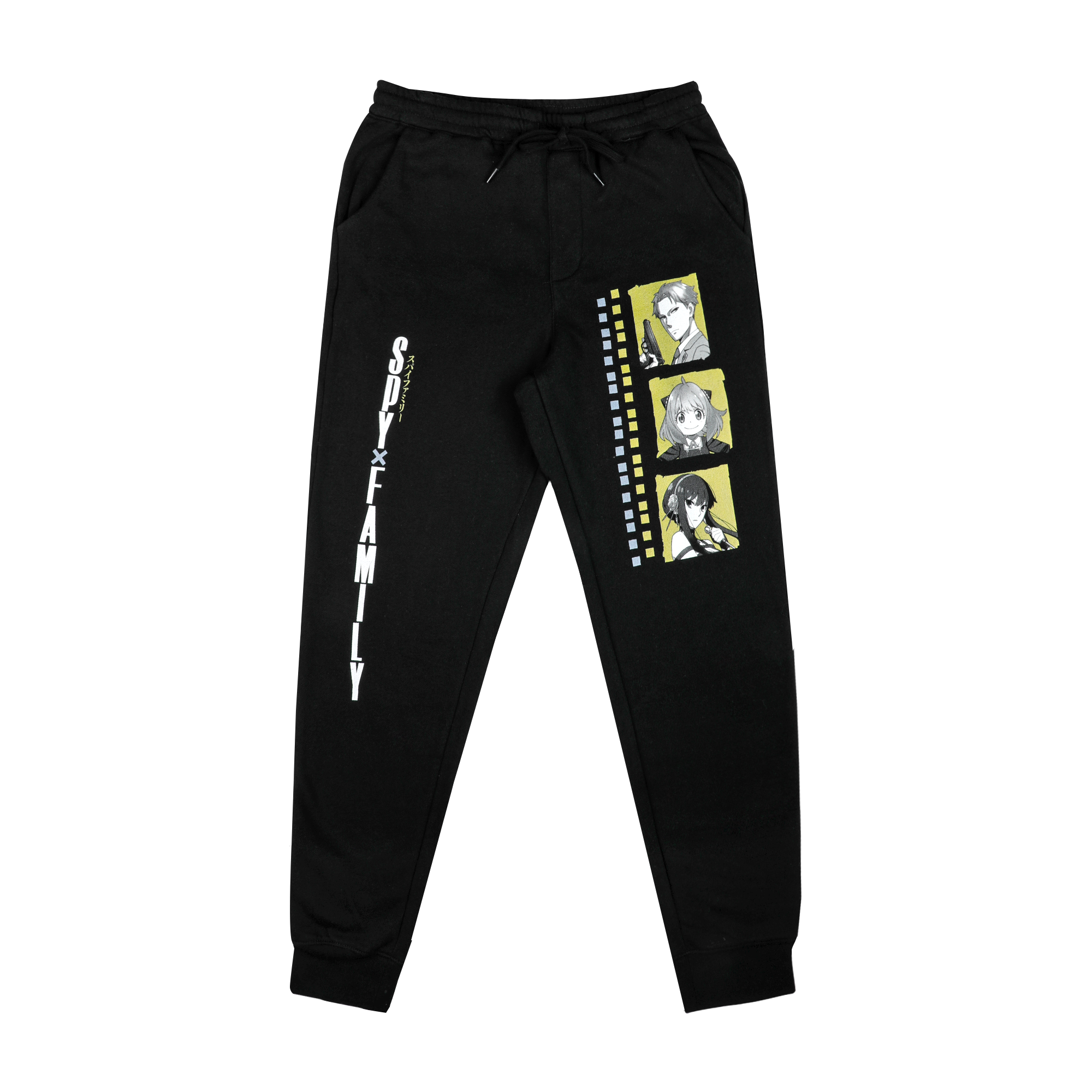 Spy X Family The Forgers Black Joggers | Official Apparel & Accessories ...